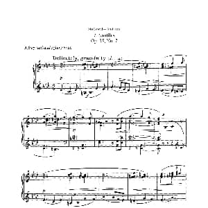 海景 Sea Pieces Op.55 钢琴谱 爱德华 亚力山大 麦克道威尔