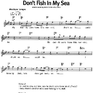 蓝调音乐:Don't Fish In My Sea_外国歌谱