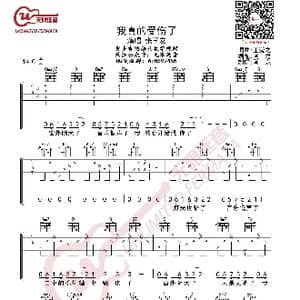 张学友 我真的受伤了 吉他谱_歌谱投稿_词曲:王菀之 王菀之