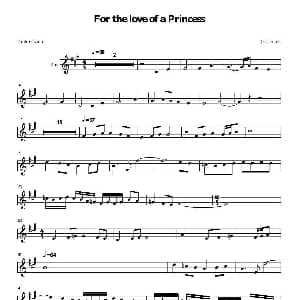 萨克斯谱 | For the love of a Princess