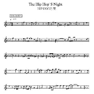 长笛曲谱 | The Hip Hop's Night