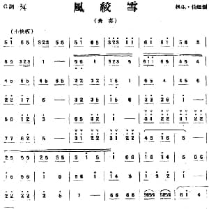 风绞雪 民乐齐奏 根生 伯廷编曲