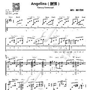Tommy Emmanuel Angelina_歌曲简谱