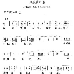 昆曲 风吹荷叶煞 孽海记 思凡 色空唱腔