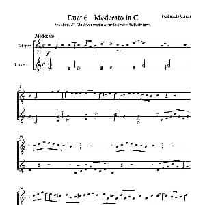 Metodo Completo Op.27 3 吉他谱 卡鲁里 Ferdinando Carulli