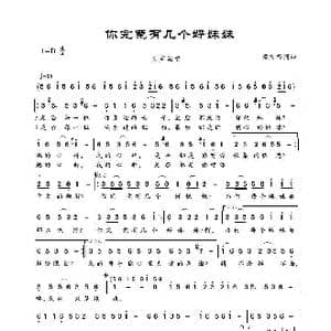 你究竟有几个好妹妹_歌谱投稿_词曲:梁文福 梁文福