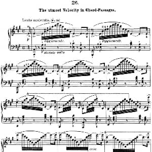 50首车尔尼Op.740钢琴手指灵巧技术练习曲 钢琴谱 车尔尼