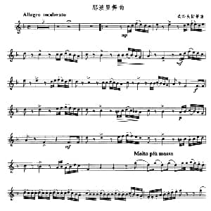 那波里舞曲 小号 柴科夫斯基