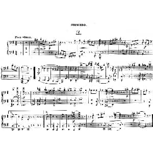 Zwolf Original Compositionen fur Pianoforte zu 4 Handen Op.57 钢琴谱 狄奥多 柯希纳