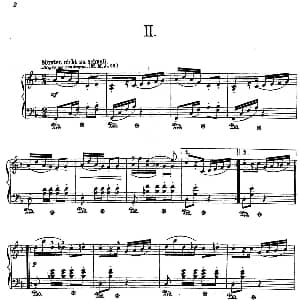 Album Leaf Op.7 钢琴谱 狄奥多 柯希纳