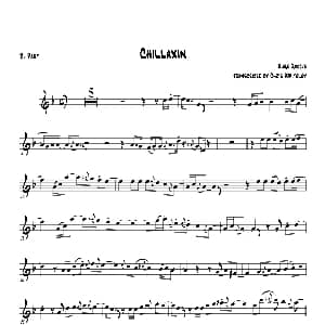 萨克斯谱 | Chillaxin 中音萨克斯