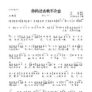 你的过去我不介意_歌曲简谱_词曲:唐古 路勇