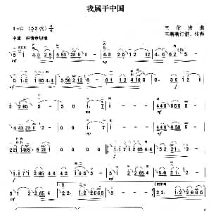 二胡谱 | 我属于中国 王佑贵