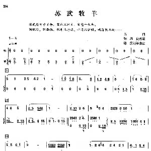 苏武牧羊 箫 筝 张维良 邱霁订筝指法