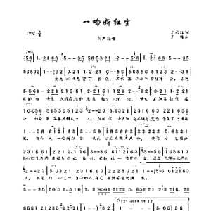 一吻断红尘_歌曲简谱_词曲:于永红 王帅