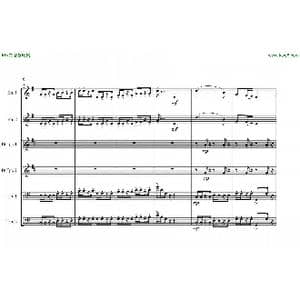 中国航母前奏曲铜管六重奏06 10_歌曲简谱_词曲: 周开屏