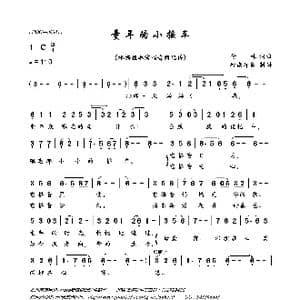 童年的小摇车_歌曲简谱_词曲:付林 付林