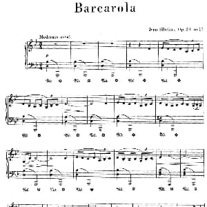 10 Pieces Op.24 钢琴谱 简 西贝柳斯