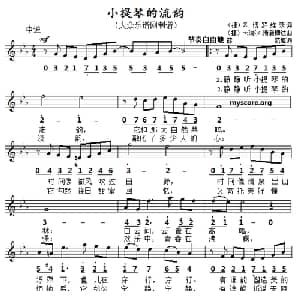 小提琴的流韵 捷 _外国歌谱_词曲: 薛范译配