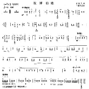 柳琴考级曲目四级 波浮的港