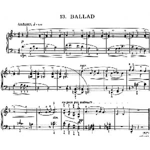 For Children Sz.42 钢琴谱 巴托克