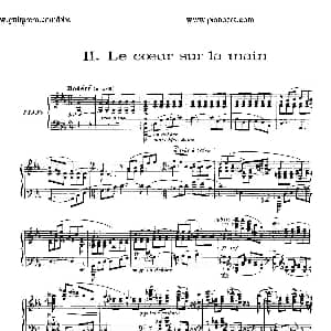 Les Soirees De Nazelles 钢琴谱 弗朗西斯 普朗克