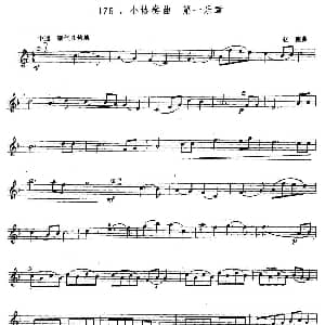 小提琴谱 | 小协奏曲 第一乐章 赵薇