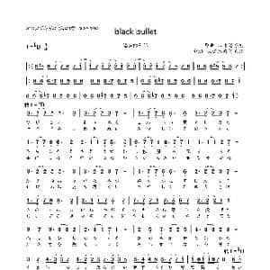 black bullet_歌谱投稿_词曲:八木沼悟志 八木沼悟志