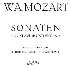 小提琴谱 | Mozart Violin Sonata No.6, KV. 301 第六小提琴奏鸣曲 奥 莫扎特
