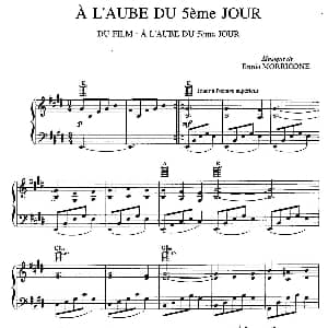 电影配乐大师莫瑞康最佳20首钢琴谱 钢琴谱 莫瑞康 Ennio Morricone