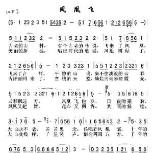 凤凰飞_歌谱投稿