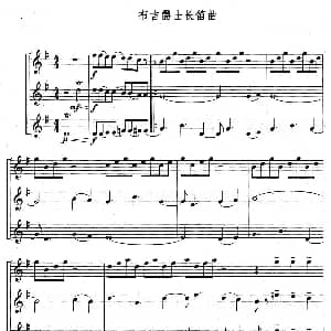 长笛曲谱 | 布吉爵士长笛曲 三重奏