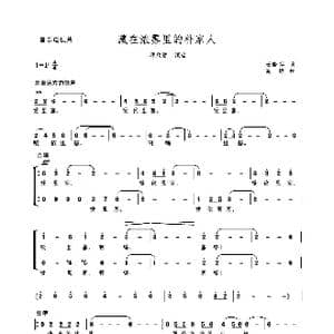 MV藏在浓雾里的朴家人_歌谱投稿_词曲:杨晓萍 高绿