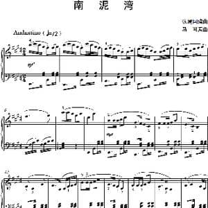 南泥湾_歌曲简谱_词曲: 沈建国编曲