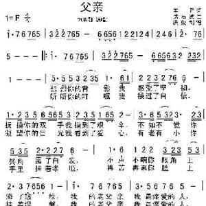 父亲_歌谱投稿_词曲:车行 戚建波