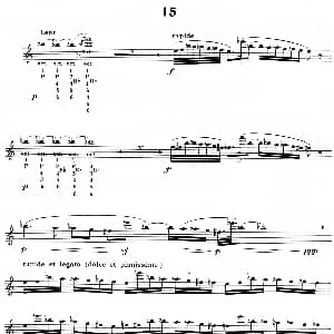 萨克斯谱 | 15首现代派练习曲 15 迪朗哥