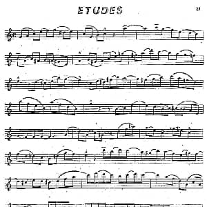 萨克斯谱 | Intermediate Jazz Conception by Lennie Niehaus 25 Jazz Etudes