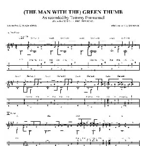 tommy emmanuel the man with the green thumb 吉他谱