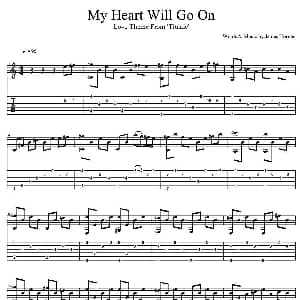My Heart Will Go On 吉他谱