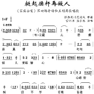 云南花灯 挺起腰杆再做人 家庭公案 第四场李母和王刚局长唱段 雷琼书 熊长林