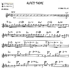 萨克斯谱 | ALFIE'S THEME jazz系列萨克斯谱 sonny rollins