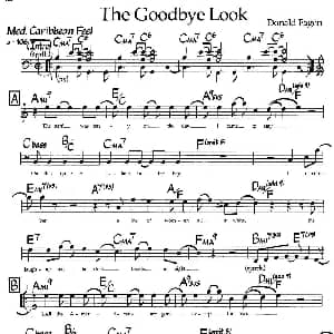 The Goodbye Look 钢琴谱