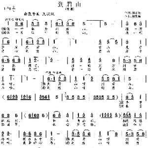 到君山_歌谱投稿_词曲:胡泽民 胡德顺