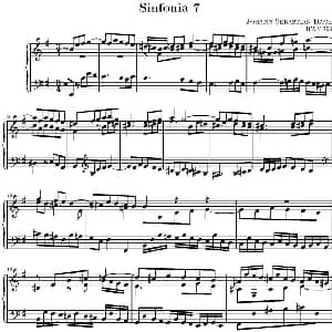 15首巴赫三部创意曲集 钢琴谱 巴赫