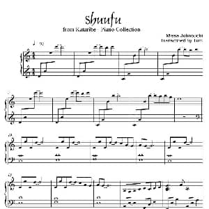 Shuufu 秋风 钢琴谱 城之内 美莎