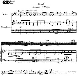 小提琴谱 | Violin Sonata No.5 in A major 小提琴 钢琴伴奏