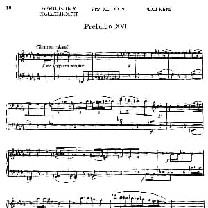 24 Preludes and Fugues Part.2 Op.45 钢琴谱 康斯坦汀诺维奇 谢德林