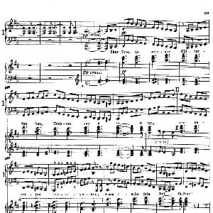 d小调第九交响曲 Op.125 钢琴谱 路德维希 冯 贝多芬