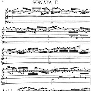 小提琴谱 | Biber Violin Sonata II 小提琴 钢琴伴奏