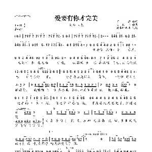 爱要有你才完美_歌曲简谱_词曲:丁薇 金武林
